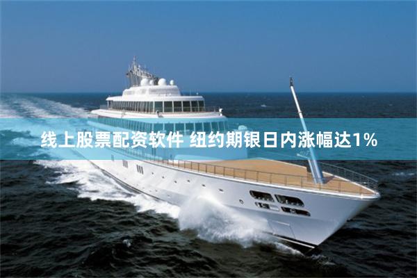 线上股票配资软件 纽约期银日内涨幅达1%