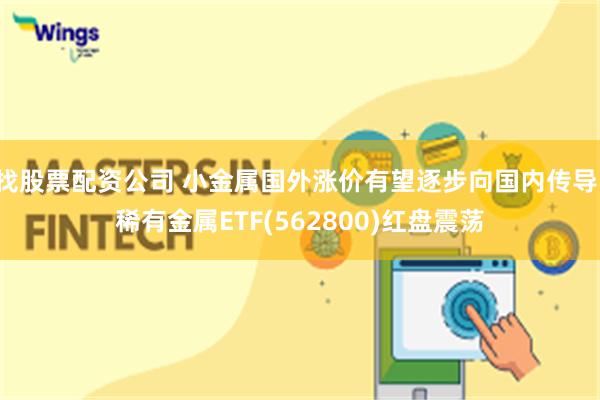 找股票配资公司 小金属国外涨价有望逐步向国内传导，稀有金属ETF(562800)红盘震荡