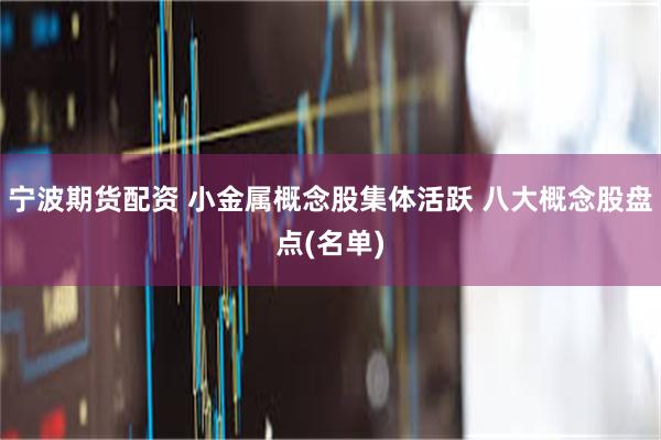 宁波期货配资 小金属概念股集体活跃 八大概念股盘点(名单)